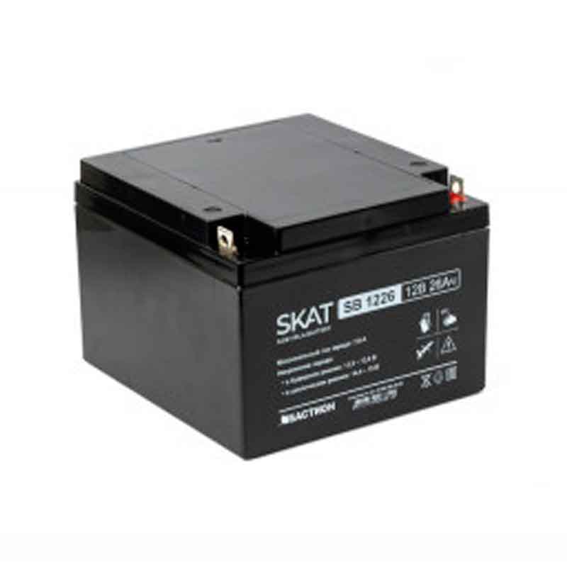 Аккумулятор SKAT SB 1226 (12V / 26Ah)
