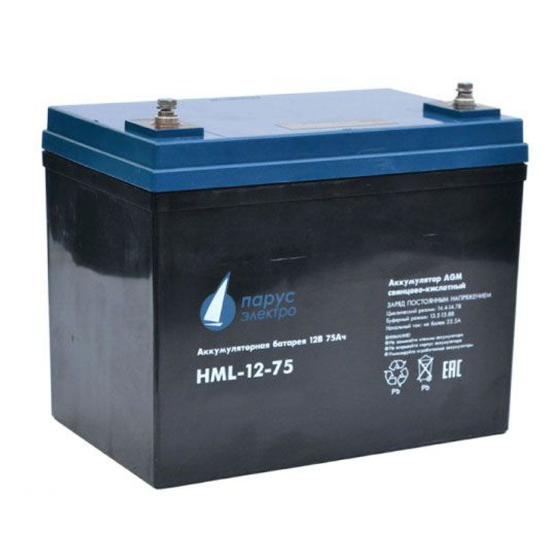 Аккумулятор Парус Электро HML-12-75 (12V / 75Ah)