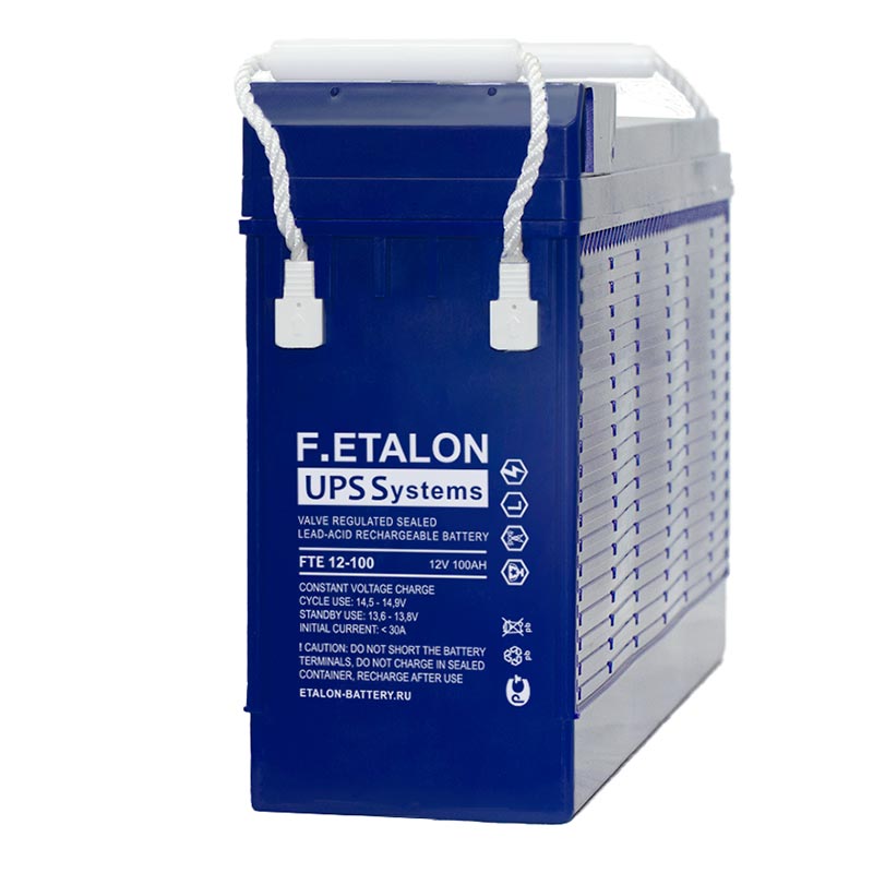 Аккумулятор F.Etalon FTE 12-100 (12V / 100Ah)