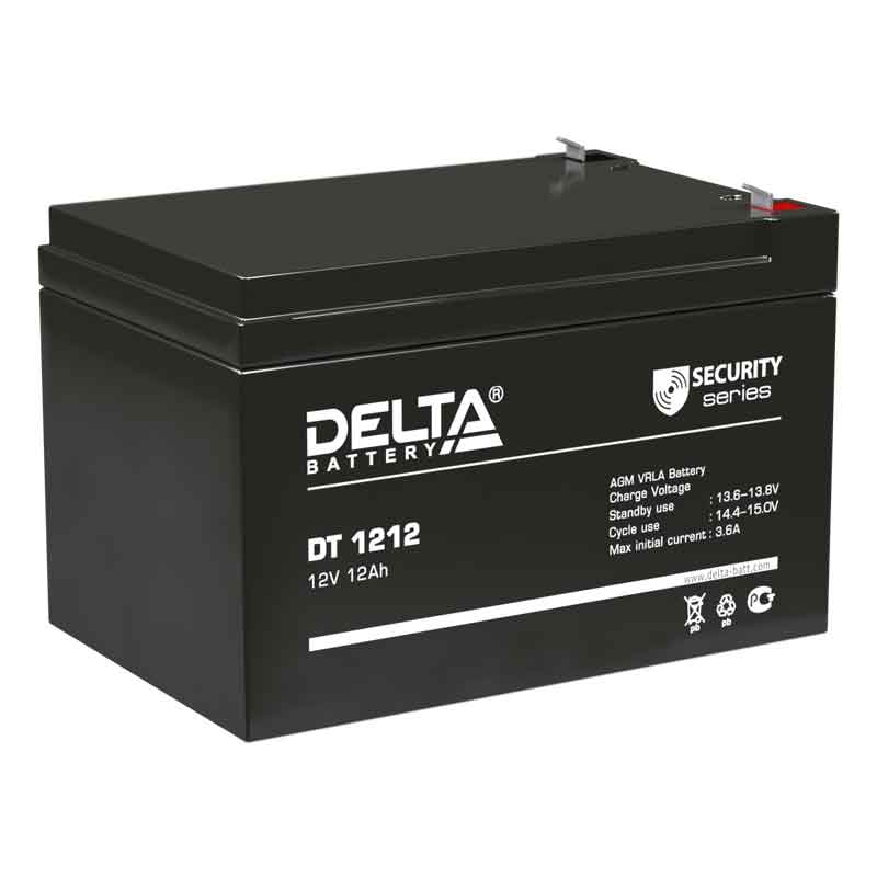 Аккумулятор Delta DT 1212 (12V / 12Ah)