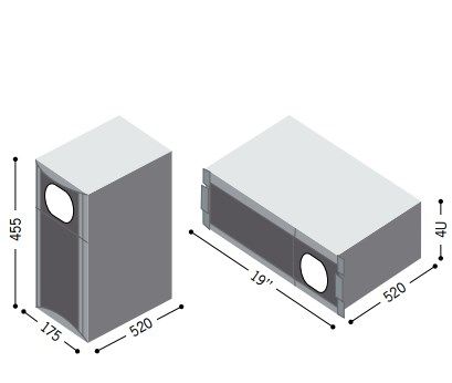 Батарейный модуль Riello BC SDL 108-M1