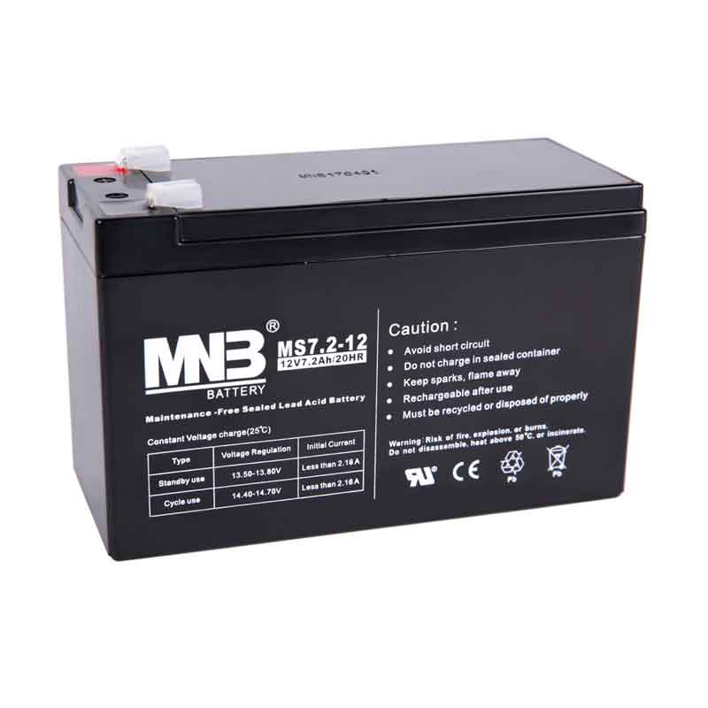 Аккумулятор MNB MS 7.2-12 (12V / 7.2Ah)