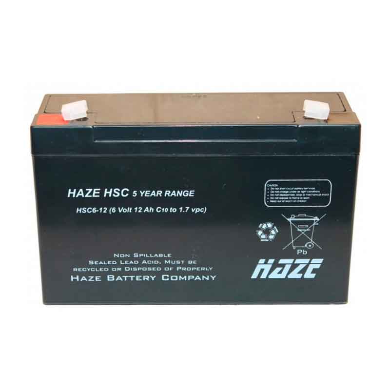 Аккумулятор Haze HSC6-12 (6V / 12Ah)