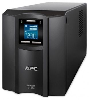 ИБП APC Smart-UPS SC, Line-Interactive, 1500VA / 900W, Tower, IEC, LCD, USB, SmartSlot (SMC1500I) (SMC1500I)