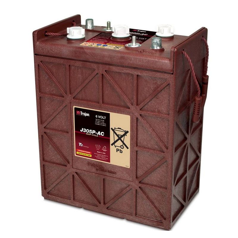 Аккумулятор тяговый Trojan J305P-AC (6V /271Ah)