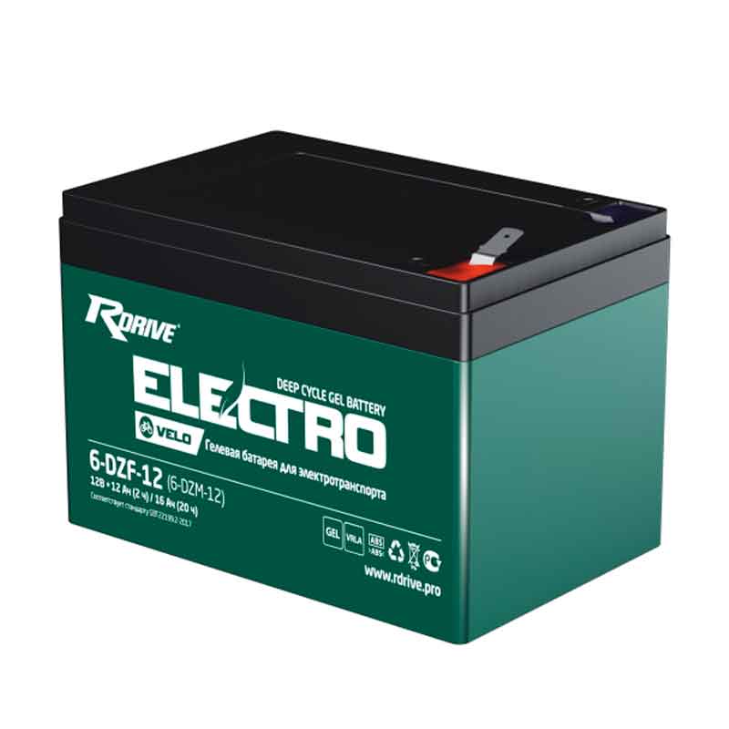 Аккумулятор тяговый RDrive 6-DZF-12 (6-DZM-12) (12V / Ah C5) GEL