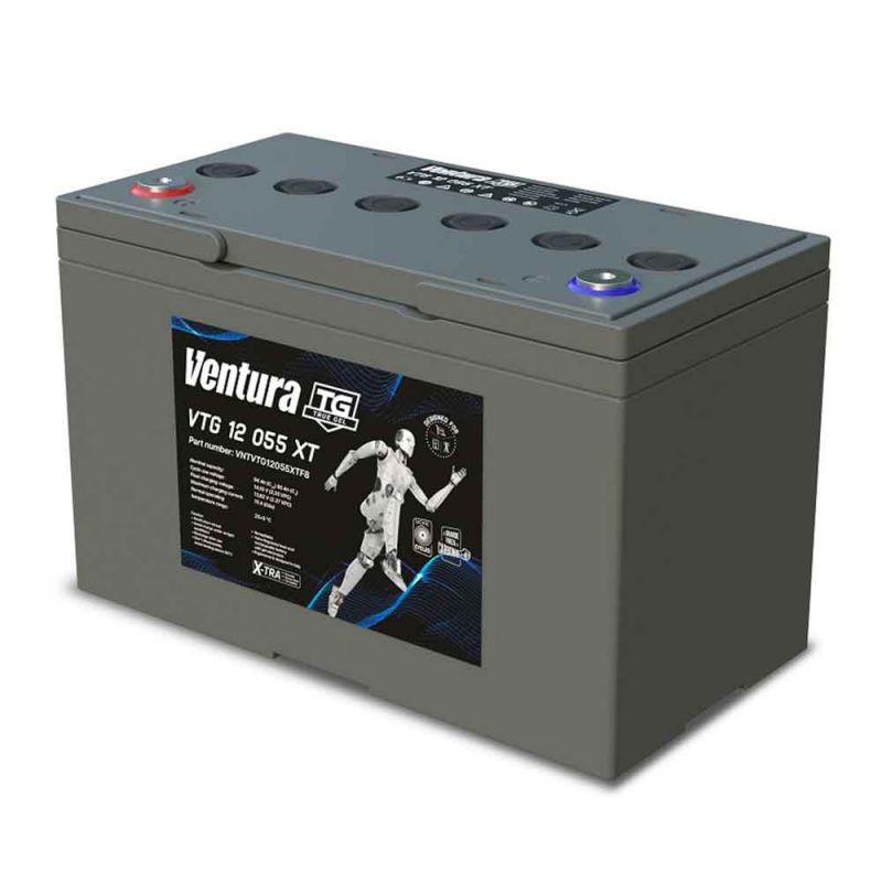 Аккумулятор тяговый Ventura VTG 12 055 XT (12V / 46Ah C5) GEL