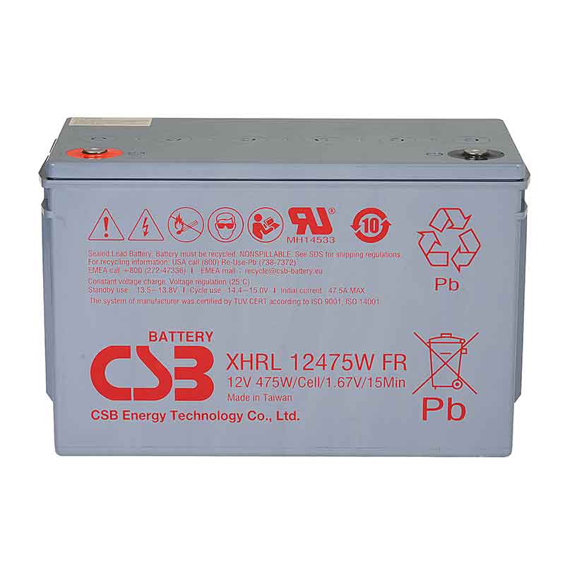 Аккумулятор CSB XHRL 12475W (12V / 118.8Ah)