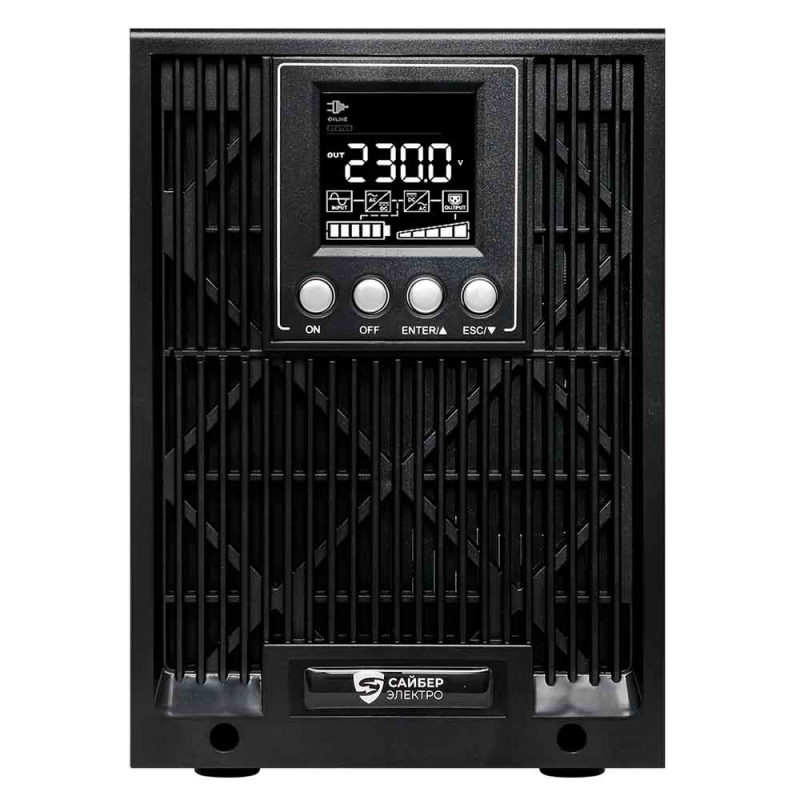 ИБП Сайбер Электро ЭКСПЕРТ ПЛЮС-1000 (1 кВА / 0.9 кВт)