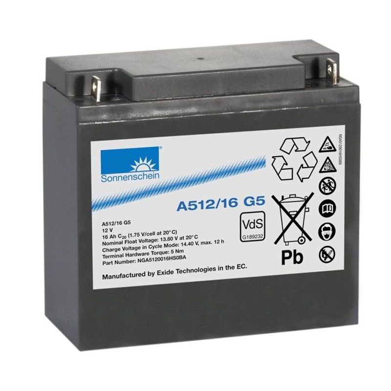 Аккумулятор Sonnenschein A512/16 G5 (12V / 16Ah)