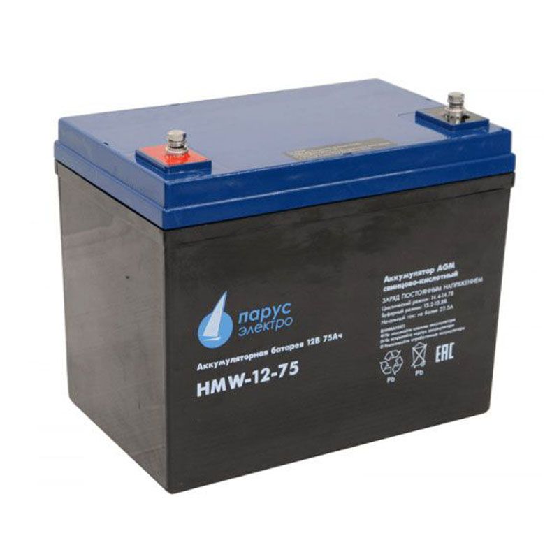 Аккумулятор Парус Электро HMW-12-75 (12V / 75Ah)