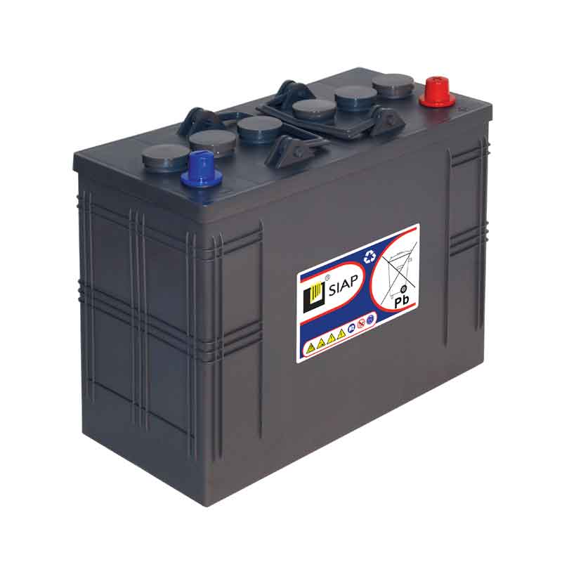 Аккумулятор тяговый SIAP 6 GEL 105 (12V / 105Ah C5) GEL