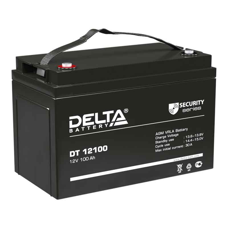 Аккумулятор Delta DT 12100 (12V / 100Ah)