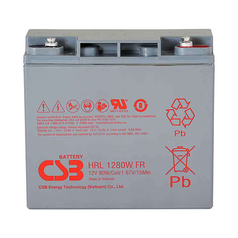 Аккумулятор CSB HRL1280WFR (12V / 20Ah)