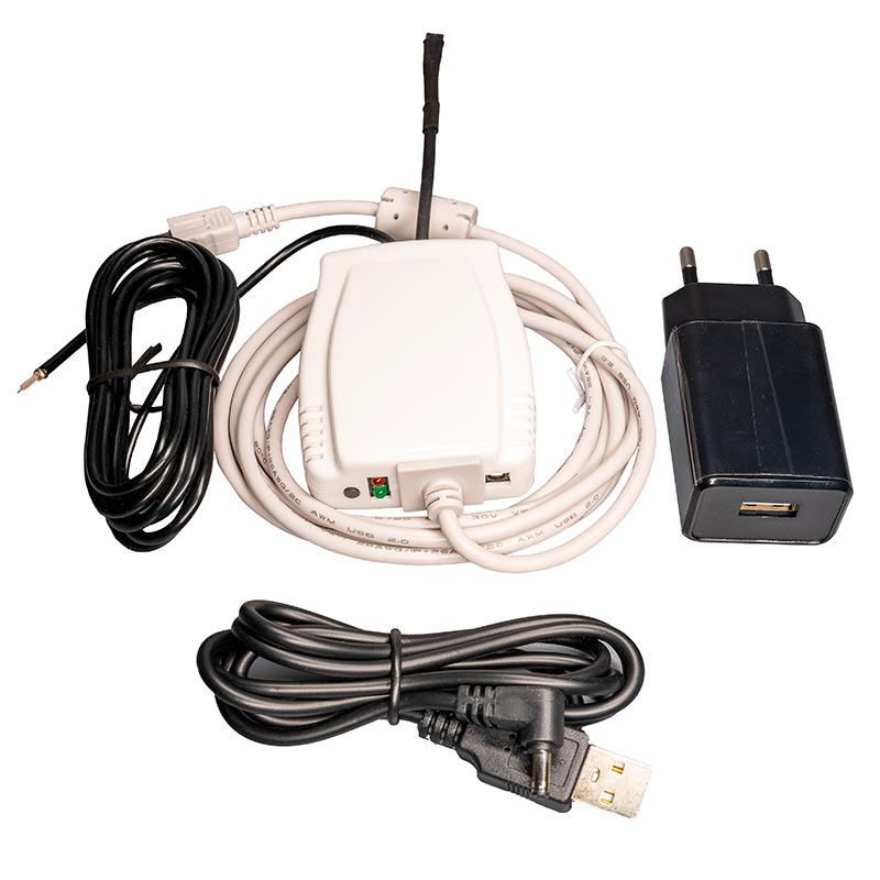 Датчик температуры и влажности, мини USB ЕРМAК ДТВМЮ (кВт / кВа)