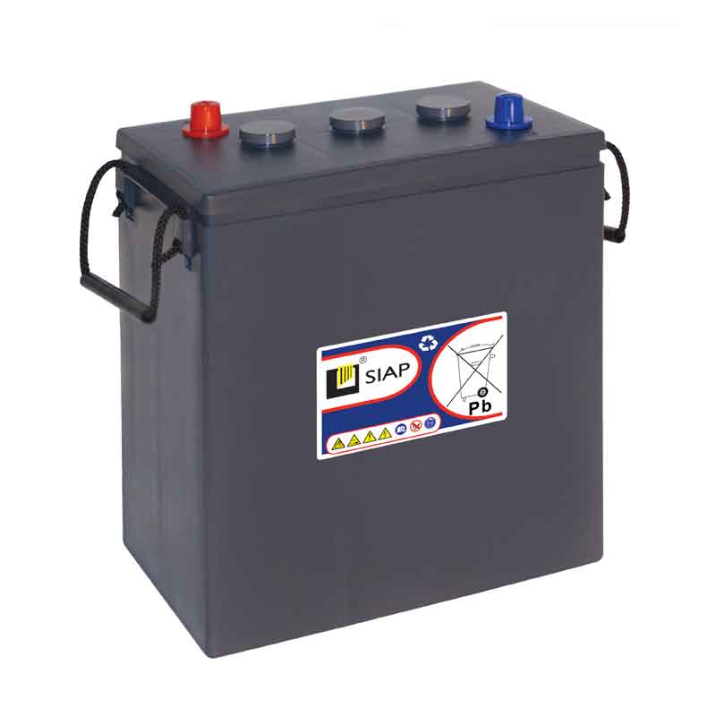 Аккумулятор тяговый SIAP 3 GEL 250 (6V / 250Ah C5) GEL