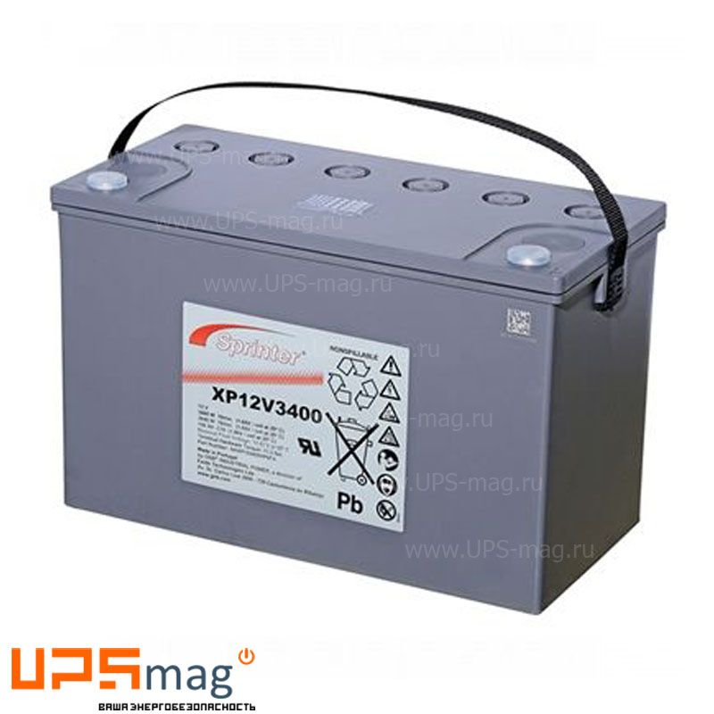 Аккумулятор Sprinter XP12V3400 (12V / 105Ah)