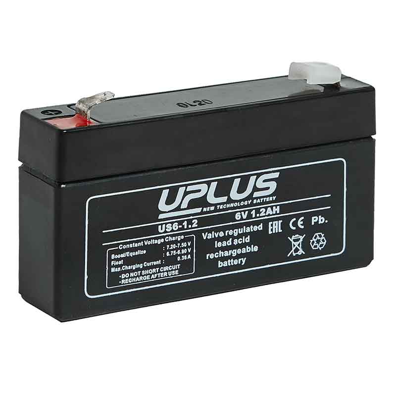 Аккумулятор UPLUS US6-1.2 (6V / 1.2Ah)