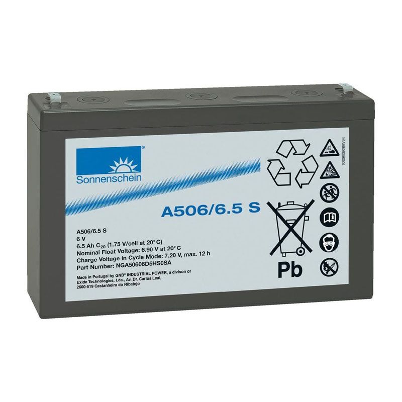 Аккумулятор Sonnenschein A506/6.5 S (6V / 6.5Ah)