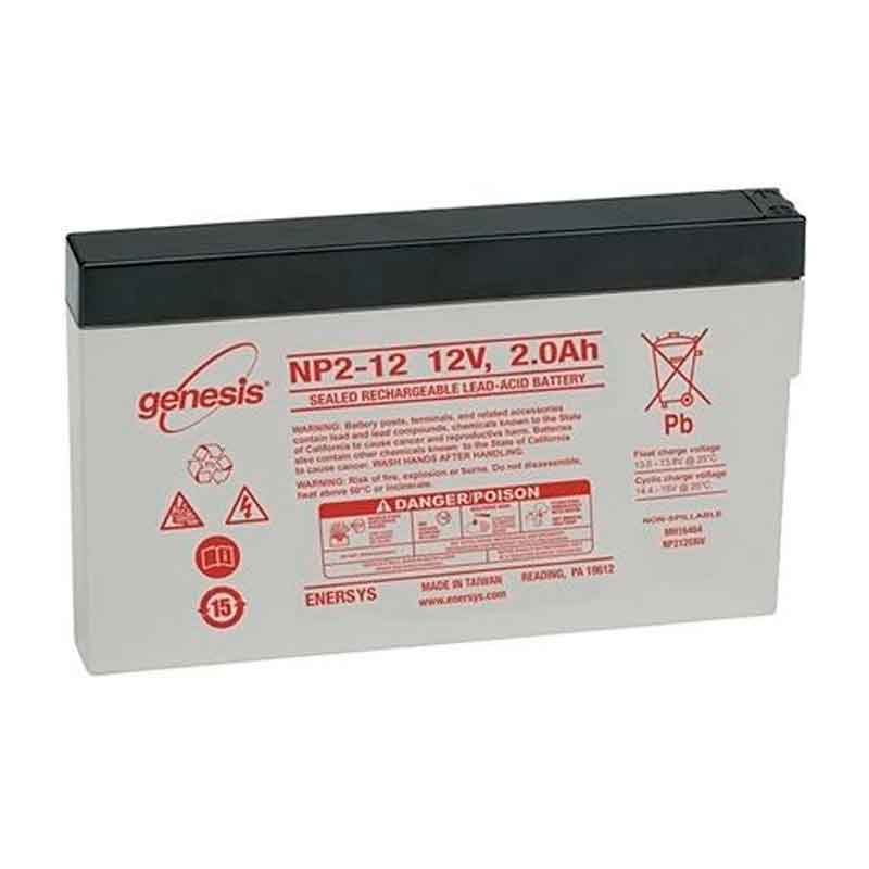 Аккумулятор Enersys Genesis NP2-12 (12V / 2Ah)
