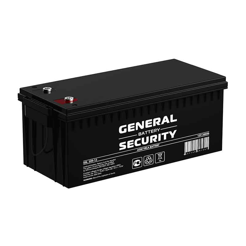 Аккумулятор General Security GSL 200-12 (12V / 200Ah)