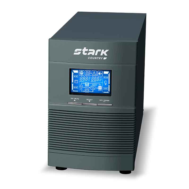 ИБП Stark Country 1000 online, 16А (1000ВА / 900Вт)