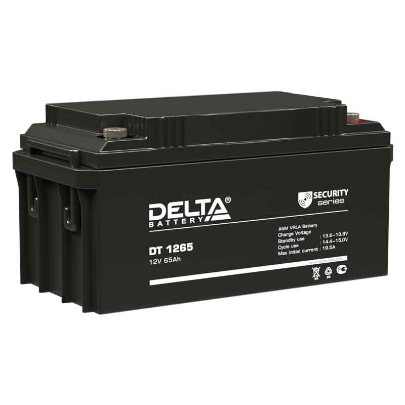 Аккумулятор Delta DT 1265 (12V / 65Ah)