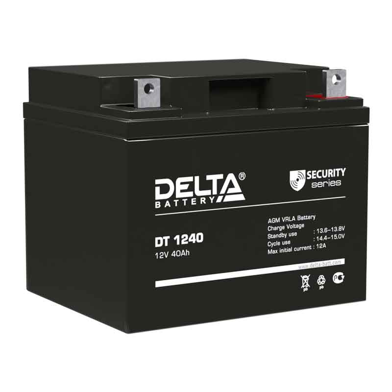 Аккумулятор Delta DT 1240 (12V / 40Ah)