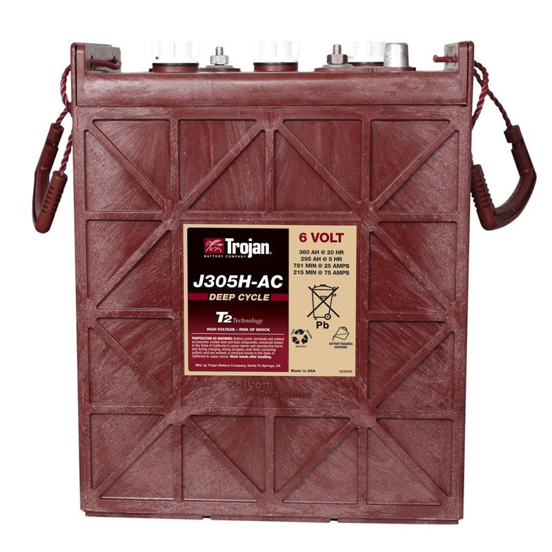 Аккумулятор тяговый Trojan J305H-AC (6V /295Ah)