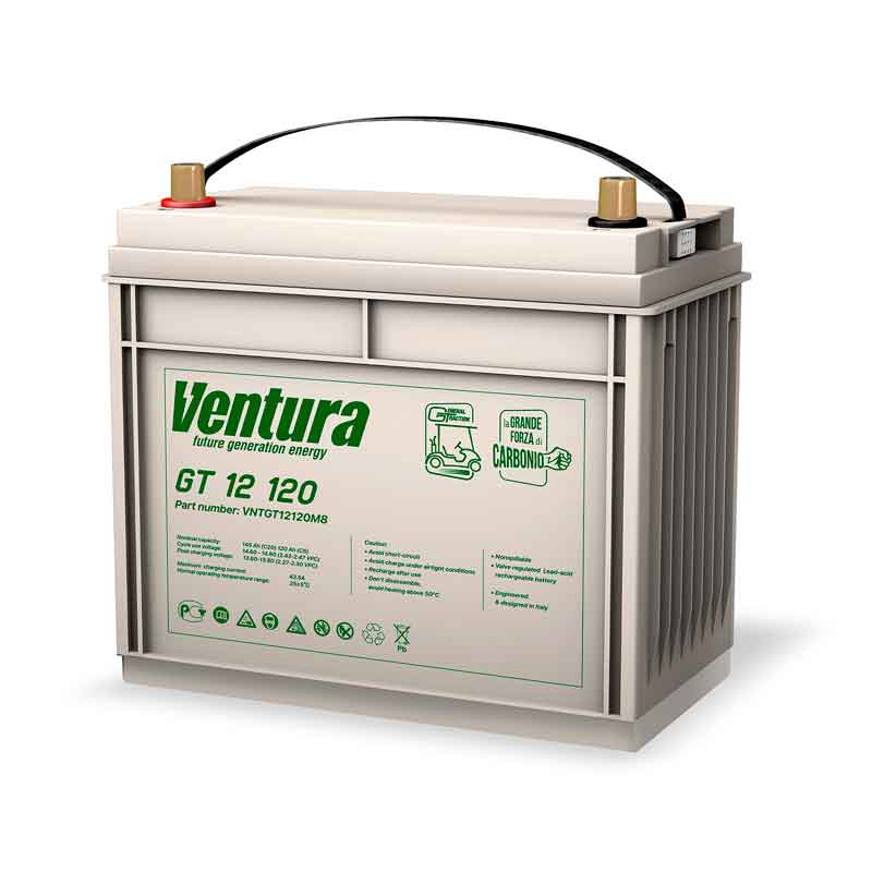 Аккумулятор тяговый Ventura GT 12 120 (12V / 120Ah C5) AGM