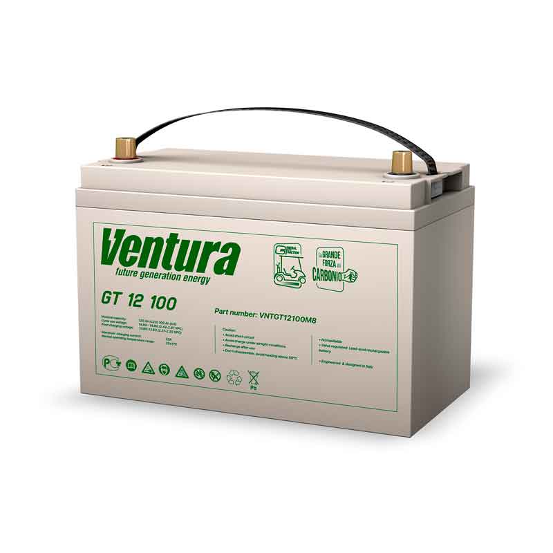 Аккумулятор тяговый Ventura GT 12 100 (12V / 100Ah C5) AGM