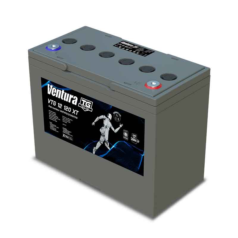 Аккумулятор тяговый Ventura VTG 12 120 XT (12V / 108Ah C5) GEL