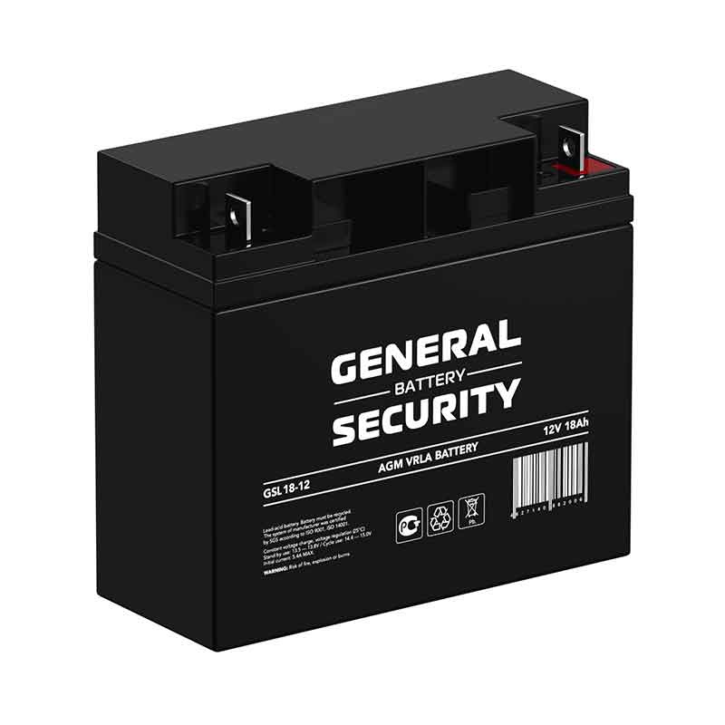 Аккумулятор General Security GSL 18-12 (12V / 18Ah)