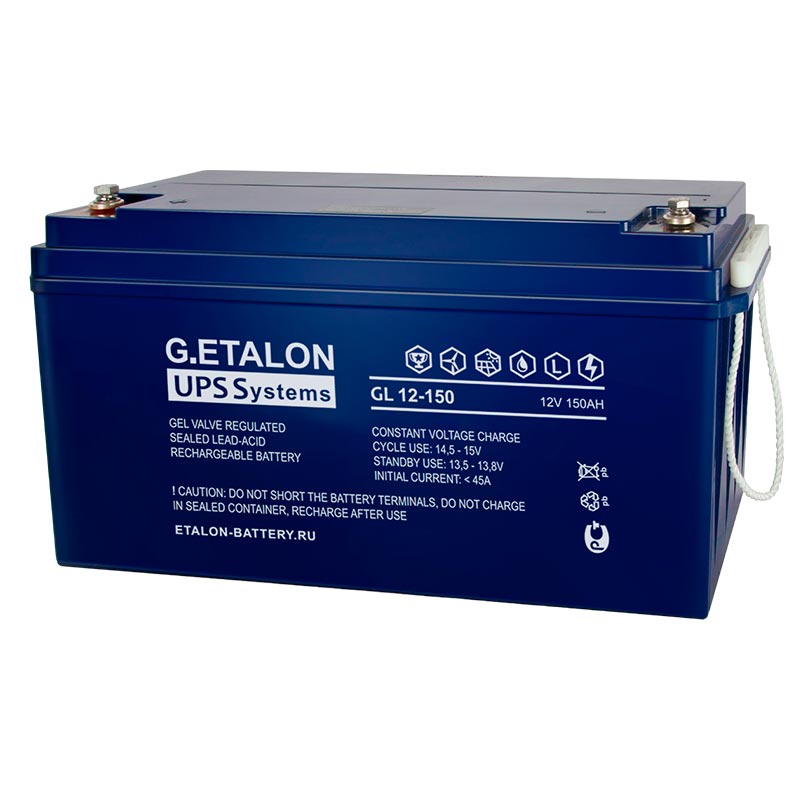 Аккумулятор G.ETALON GL 12-150 (12V / 150Ah)