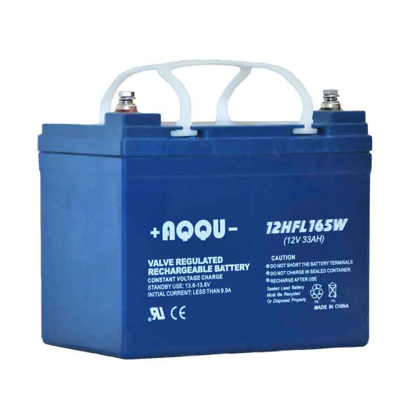 Аккумулятор AQQU 12HFL165 (12V / 33Ah)
