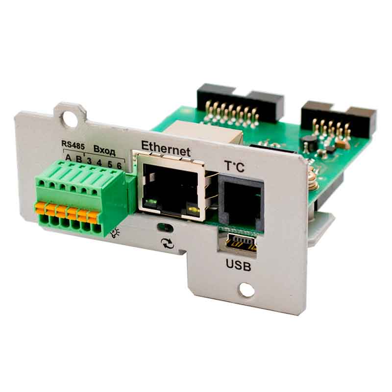 Карта мониторинга IC-SNMP/mini-USB