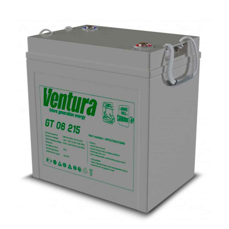 Аккумулятор тяговый Ventura GT 06 215 (6V / 223Ah C5) AGM