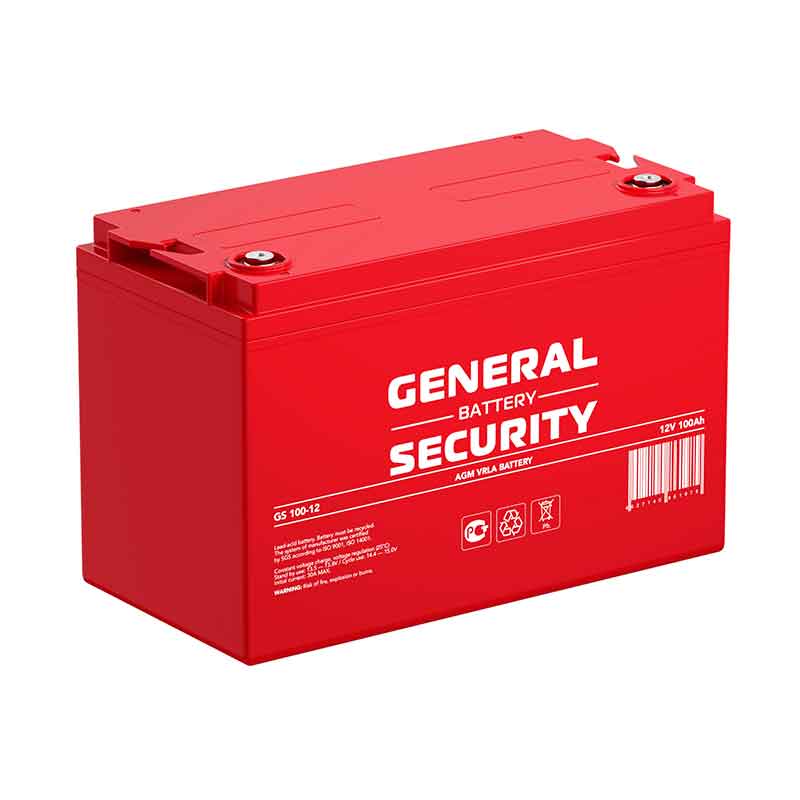 Аккумулятор General Security GS 100-12 (12V / 100Ah)