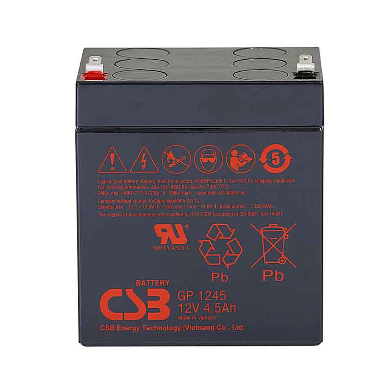 Аккумулятор CSB GP 1245 (12V / 4.5Ah)