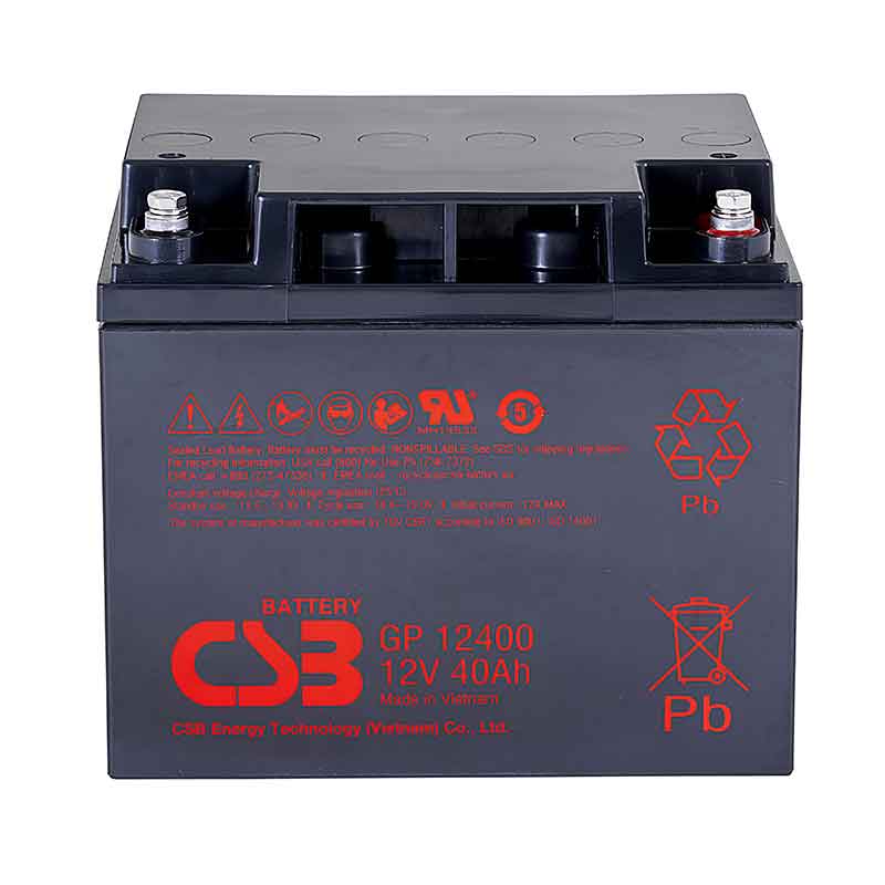 Аккумулятор CSB GP 12400 (12V / 40Ah)