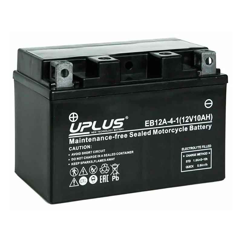 Мото аккумулятор UPLUS EB12A-4 (12V 12Ah) (YTX9-BS YTX9)