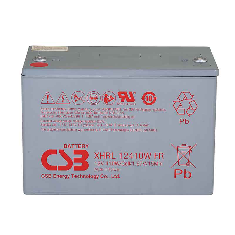 Аккумулятор CSB XHRL 12410W (12V / 92.2Ah)