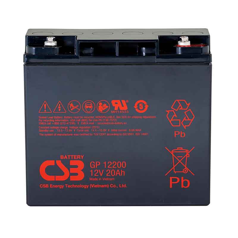 Аккумулятор WBR GP 12200 (12V / 20Ah)