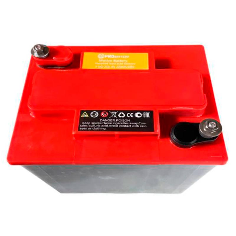 Аккумулятор тяговый PROBATTERY 3-DG-210 (6V / Ah C5) WET