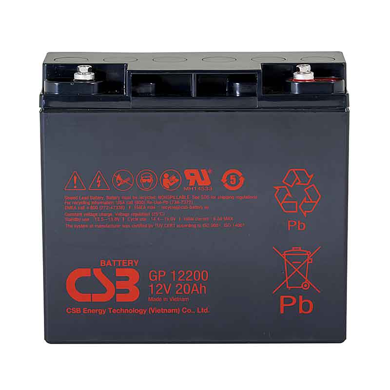 Аккумулятор CSB GP 12200 (12V / 20Ah)