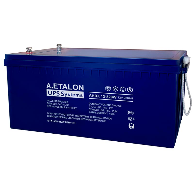 Аккумулятор A.ETALON AHRX 12-820W (12V / 220Ah)