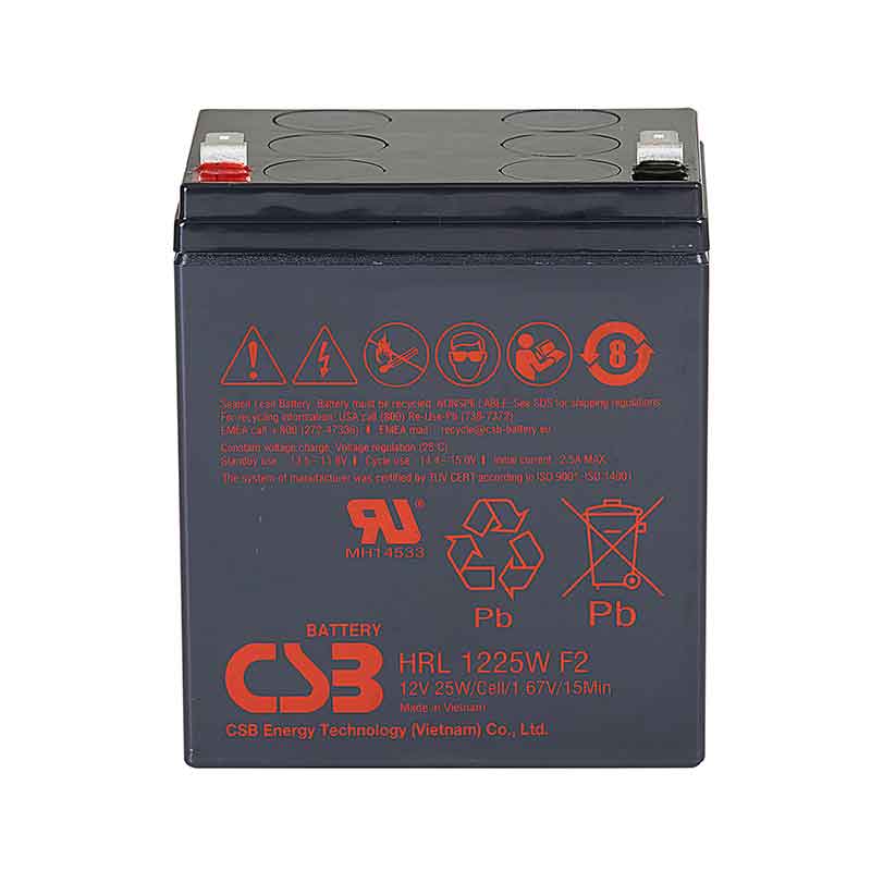 Аккумулятор CSB HRL 1225W (12V / 5Ah)