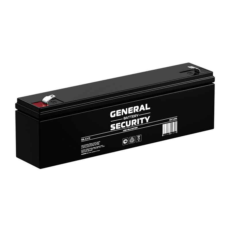 Аккумулятор General Security GSL 2.3-12 (12V / 2.3Ah)
