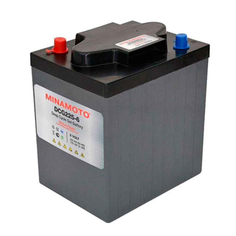 Аккумулятор тяговый Minamoto DCG225-6 (6V / 179Ah C5) GEL
