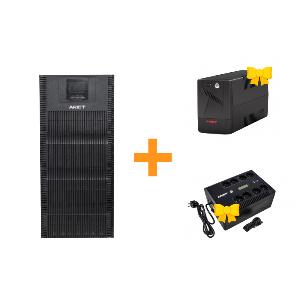 ИБП ARIET T10K + ИБП Ariet ORA850ES + ИБП Ariet VT850E